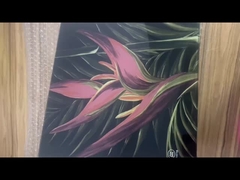 شیشه گرم شده 3mm-12mm شیشه تزئینی شیشه چاپی